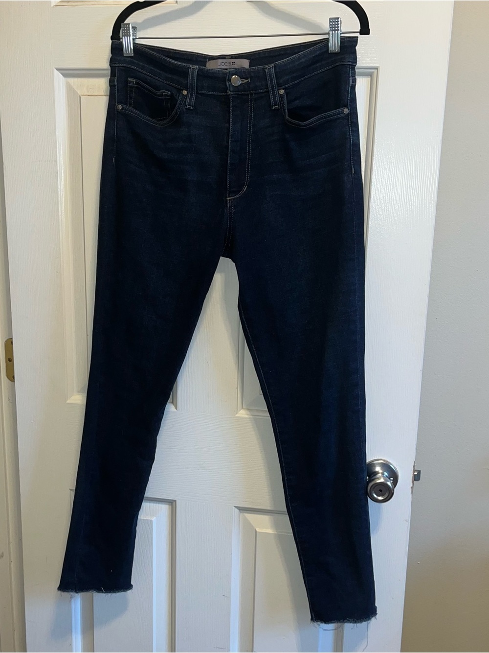 Joe's Jeans Dark Indigo Ankle Crop Jeans